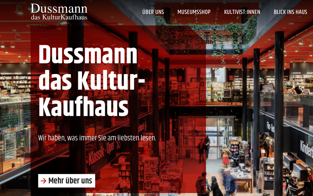Lesung im Dussmann Kulturkaufhaus Berlin